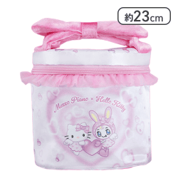 【ピンク】Mezzo Piano×Hello Kitty バニティポーチ
