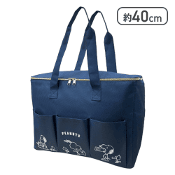 【ネイビー】スヌーピー　保冷保温BIGマルチバッグ