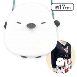 【シマヒコ】ふくふくシマちゃんぬいぐるみポシェット