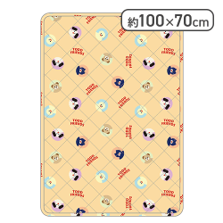 【オレンジ】mojojojoキルトマット