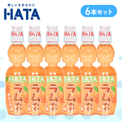 【6本セット】ペットラムネ オレンジ味※賞味期限:2026/10/20