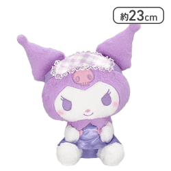 【クロミ】サンリオキャラクターズ こてっとぺったん ナイトウェアBIGぬいぐるみ