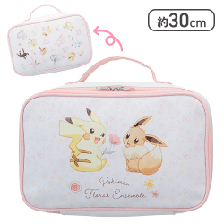 【ホワイト】ポケットモンスター　プラチナムザッカハンドバッグ〜Floral Ensemble〜