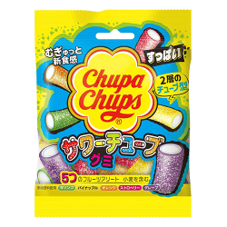 チュッパチャプス　サワーチューブグミ※賞味期限:2027/07/31＜50CPキャッチャー＞
