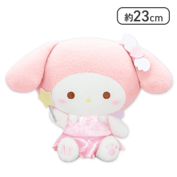 【マイメロディ】サンリオキャラクターズ ミルキーボア エンジェルBIGぬいぐるみ