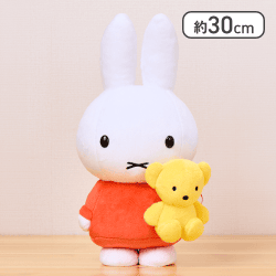 【ブルーナレッド】ミッフィー withぬいぐるみ くまちゃん