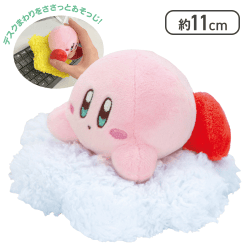 【カービィ(ホワイト)】星のカービィ Kirby★Diary osouji ぬいぐるみデスククリーナー