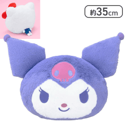 【クロミ】サンリオキャラクターズ 顔デカクッション9