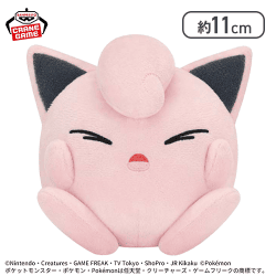 【目閉じ】ポケットモンスター いろんなおかおぬいぐるみ〜プリン〜