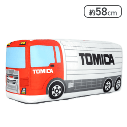 【レッド】トミカ 特大サイズぬいぐるみ ロングサイズver.