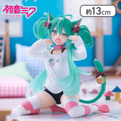 初音ミク Desktop Cute フィギュア 〜猫耳Tシャツver.〜
