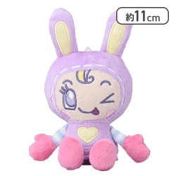 【ベリエちゃん(パープル)】ナルミヤキャラクターズ ミニぬいぐるみ“ベリエちゃん”