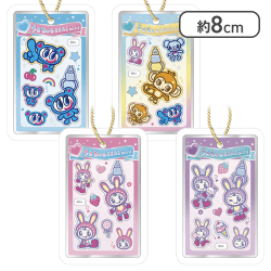 【全種セット】ナルミヤキャラクターズ うるちゅるシールminiキーホルダー