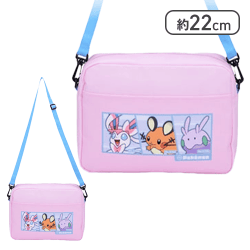 【ピンク×ブルー】ポケットモンスター　プラチナムザッカカラフルショルダーバッグ〜カロス地方〜