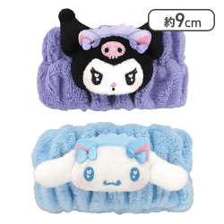 【クロミ＆シナモロール】サンリオキャラクターズ ねこみみメイド吸水リストバンド