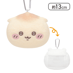 【くりまんじゅう】ちいかわ ChiikawaBabyぬいぐるみパスケースポーチ1