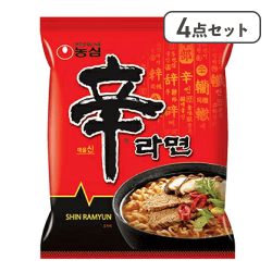 【4点セット】辛ラーメン※賞味期限:2026/12/05