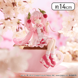 【1人1個まで】初音ミク ぬーどるストッパーフィギュアー桜ミク2025ウィンクー