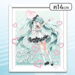 【2025 Party ver.】初音ミク フレーム付きクリアボード 〜Birthday 2024&2025&2026ver.〜