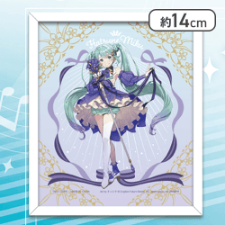 【2024 Flower ver.】初音ミク フレーム付きクリアボード 〜Birthday 2024&2025&2026ver.〜