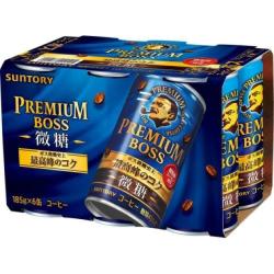 プレミアムボス 微糖　6缶パック※賞味期限:2027/07/31