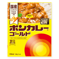 【単品配送不可】ボンカレーゴールド(甘口)※賞味期限:2027/10/31<50CPキャッチャー>