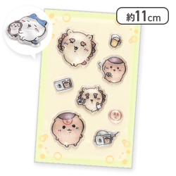 【グリーン】ちいかわ PUKU CHURU seal2＜50CPキャッチャー＞