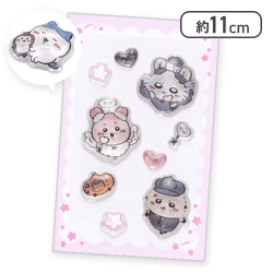 【パープル】ちいかわ PUKU CHURU seal2＜50CPキャッチャー＞