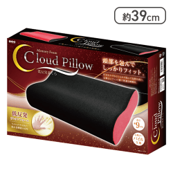 【ブラック】低反発枕　Cloud Pillow