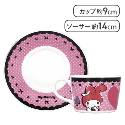 【マイメロディ】マイメロディ・クロミ クロミの♡バースデーパーティー♡カップ＆ソーサー