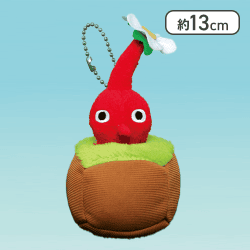 【赤ピクミン】ピクミン 引っこ抜きぬいぐるみマスコット