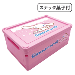 シナモロールピンク(L)　お菓子オリコンBOX※賞味期限:2027/02/12
