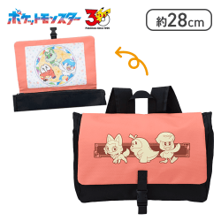 【オレンジ】ポケットモンスター プラチナムザッカフラップリュック〜パルデア地方〜