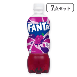 【7点セット】ファンタ グレープ PET 500ml※賞味期限:2027/01/19