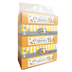 ラスカル BOX入りティッシュ5P