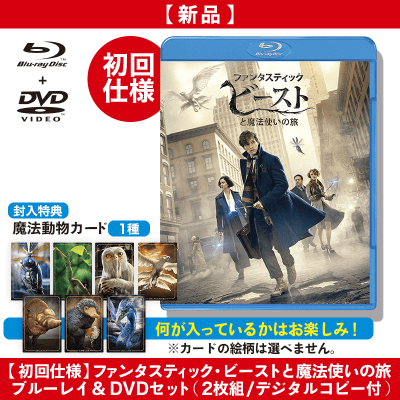 DVD+Blu-ray】ファンタスティック・ビーストと魔法使いの旅