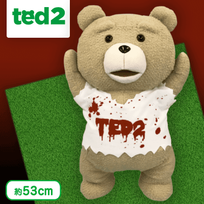 ted2 ホラーTシャツぬいぐるみXL プレミアム