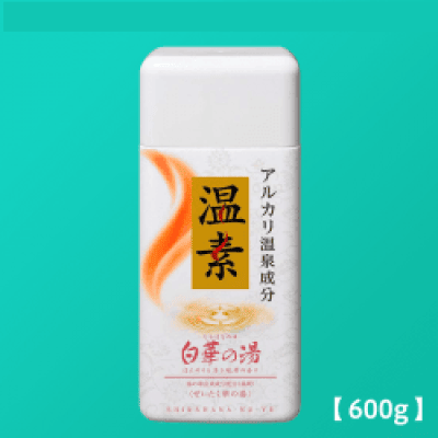 【数量限定】アース製薬 温素 入浴剤 白華の湯600g