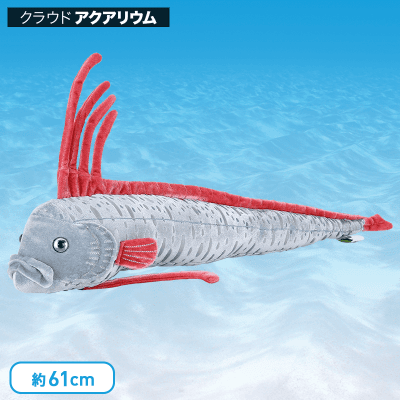 【水族館】カロラータリュウグウノツカイ ぬいぐるみ