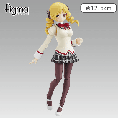 【THE figma】figma 魔法少女まどか☆マギカ 巴マミ 制服ver. ノンスケール ABS&PVC製 塗装済み可動フィギュア