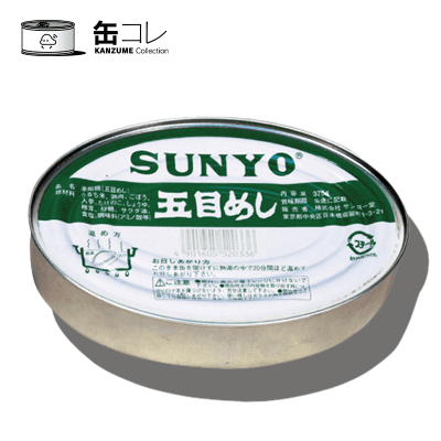 【缶コレ】おかず ごはん 缶詰 ごはん缶375ｇ 五目めし