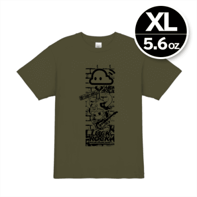 【XL／オリーブ】限定トリプルネームTシャツ