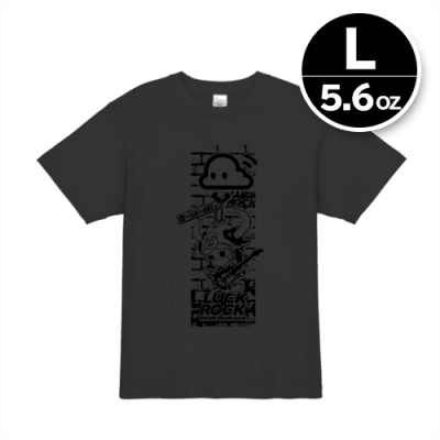 【L／ダークグレー】限定トリプルネームTシャツ