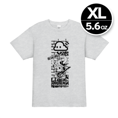 【XL／アッシュ】限定トリプルネームTシャツ