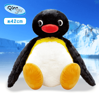 ピングー レア 特大 ぬいぐるみ 約55cm 2003 Amazon.co.jp: ピングー 特大サイズ ポージングぬいぐるみ 全1
