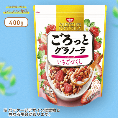 【シリアル食品】シスコ ごろっとグラノーラ いちごづくし 400ｇ