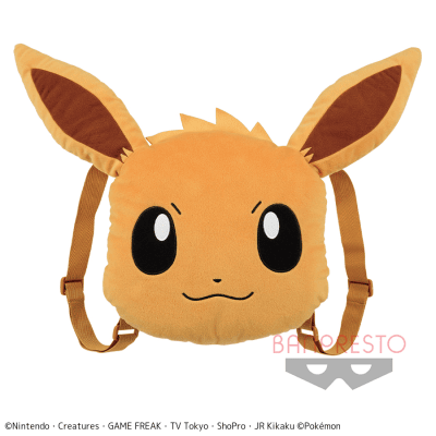 ポケットモンスター めちゃでか顔型リュック イーブイ オンラインクレーンゲーム クラウドキャッチャー