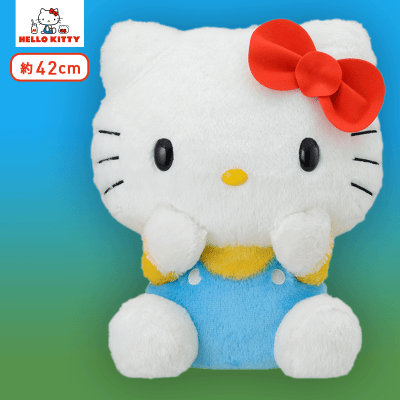 ハローキティ メイドコスチューム ぬいぐるみ ブルー sanrio ハローキティ 90s ぬいぐるみネックレス 単品販売 ピンク