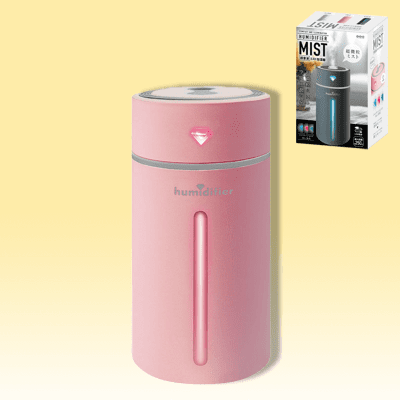 【PINK】超音波ミスト加湿器 5