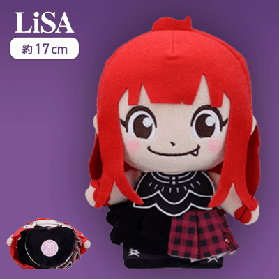 【匿名】LiSA モモコ メガクマ ぬいぐるみ 公式ライブグッズ LiSA モモコ ぬいぐるみ - メルカリ